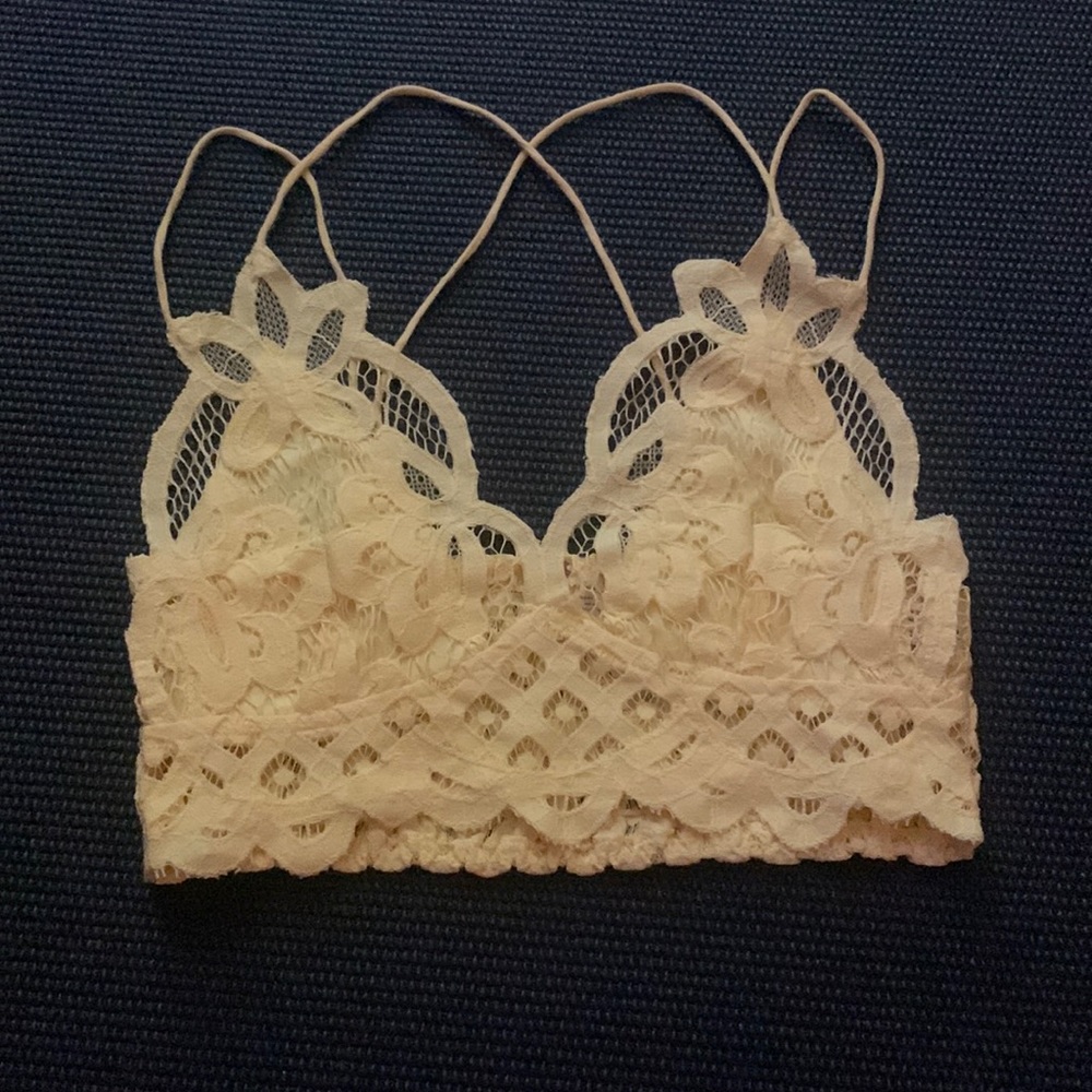 yellow bralette
